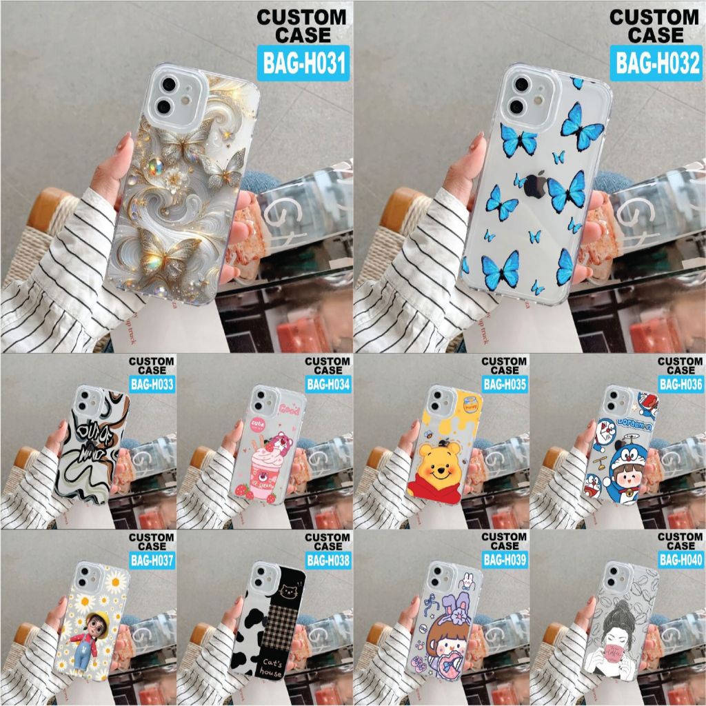 OPPO A98/A96/A95 4G/A79/A78/A77/A77S/A76/A36/A74/A60/A58 CASE MOTIF CODE BAG H31-H40 GM ACC