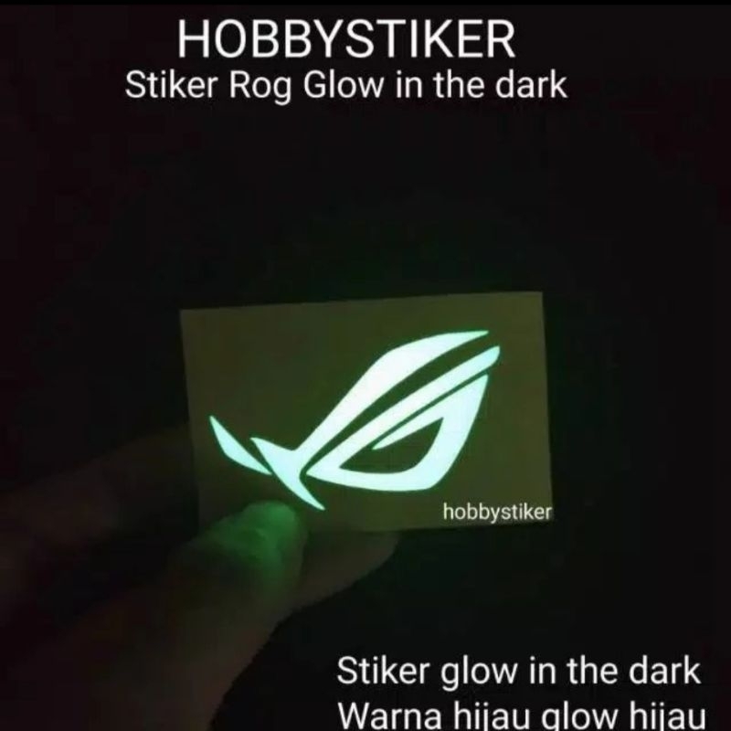 สติ๊กเกอร์เกมเมอร์เรืองแสงระดับพรีเมียมใน dark rog republic ของแล็ปท็อปพีซี hp