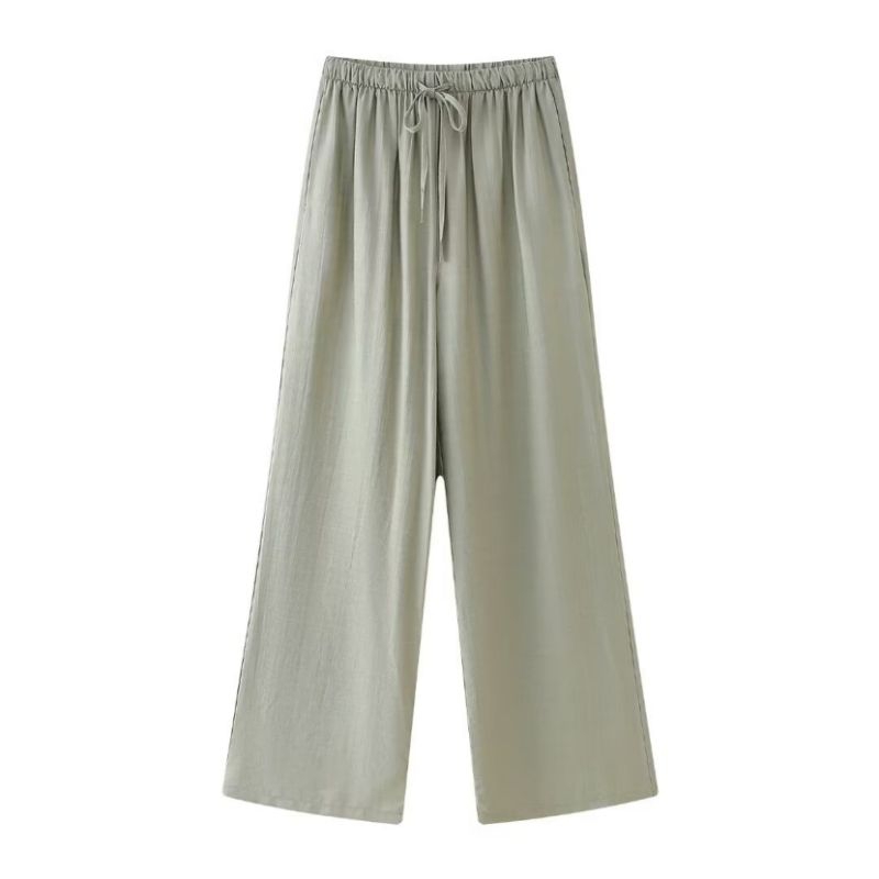 กางเกงพักผ่อนสีเขียวอ่อน 75928 (TA)