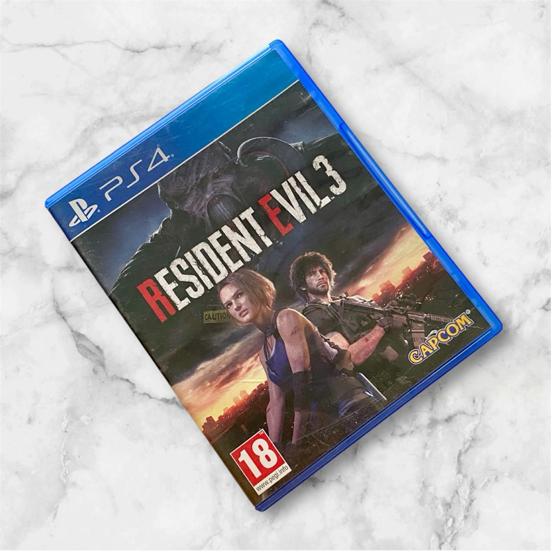 Bd/cassette PS4 Resident Evil 3 Remake