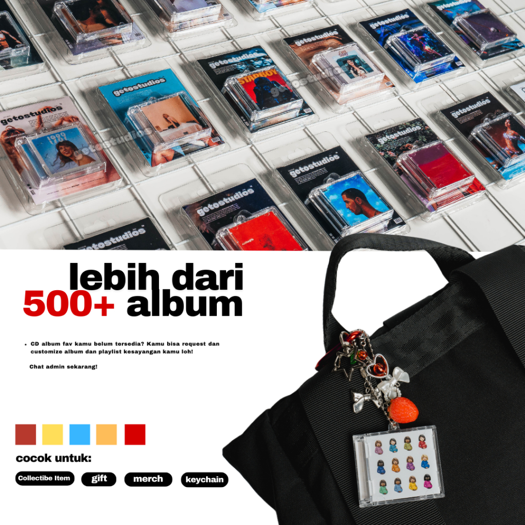 Frank Ocean NFC Pocket Mini Album - พวงกุญแจอัลบั้มขนาดเล็ก NFC - อัลบั้มซีดีขนาดเล็ก Gato Studios