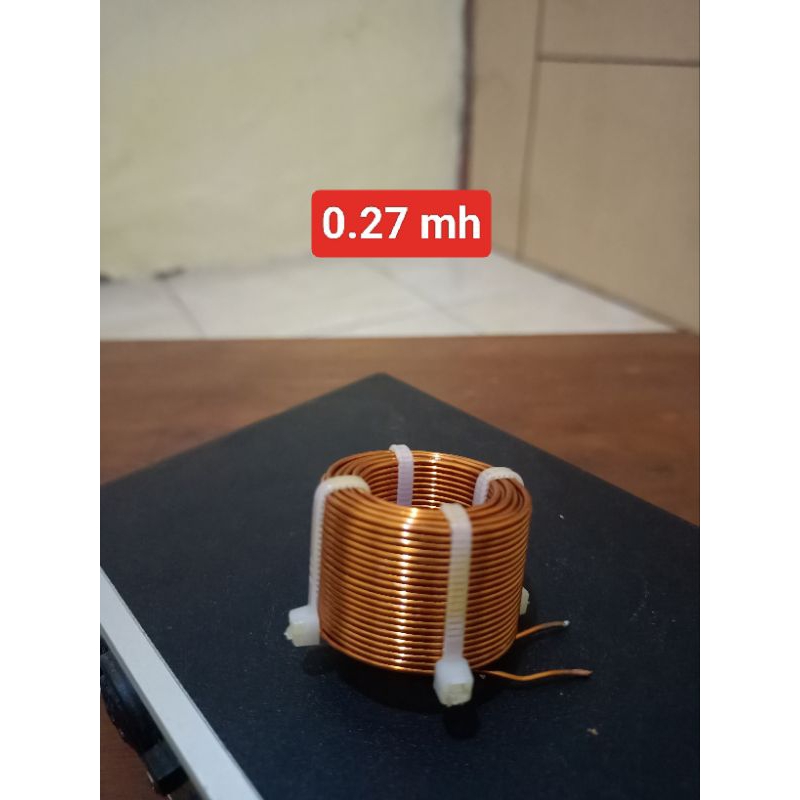 Coil Inductor 0.27 mh Coil 0.27 mh 1mm Helenic Passive Crossover Reel