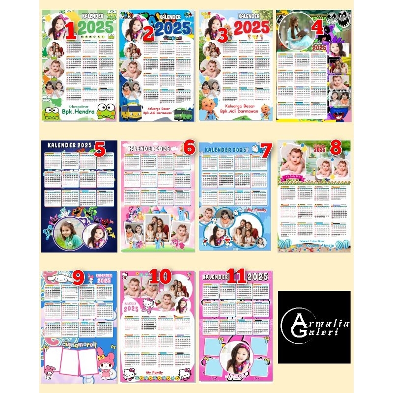 ปฏิทิน 2025*********