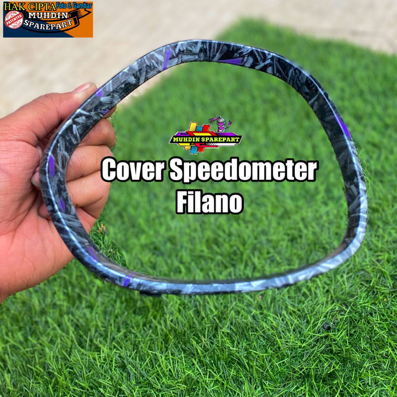 Original Filano Carbon Dip Wtp ฝาครอบมาตรวัดความเร็วปลอม