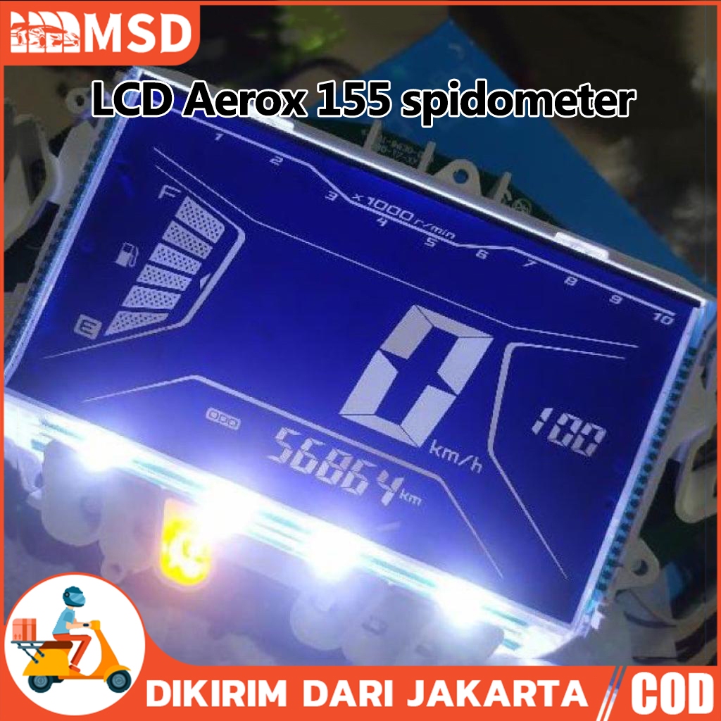 Lcd AEROX 155 SPEEDOMETER yamaha LCD SPEEDOMETER AEROX 155 / LEXI 125 SPEEDOMETER ต้นฉบับคุณภาพ BEST LCD SBY