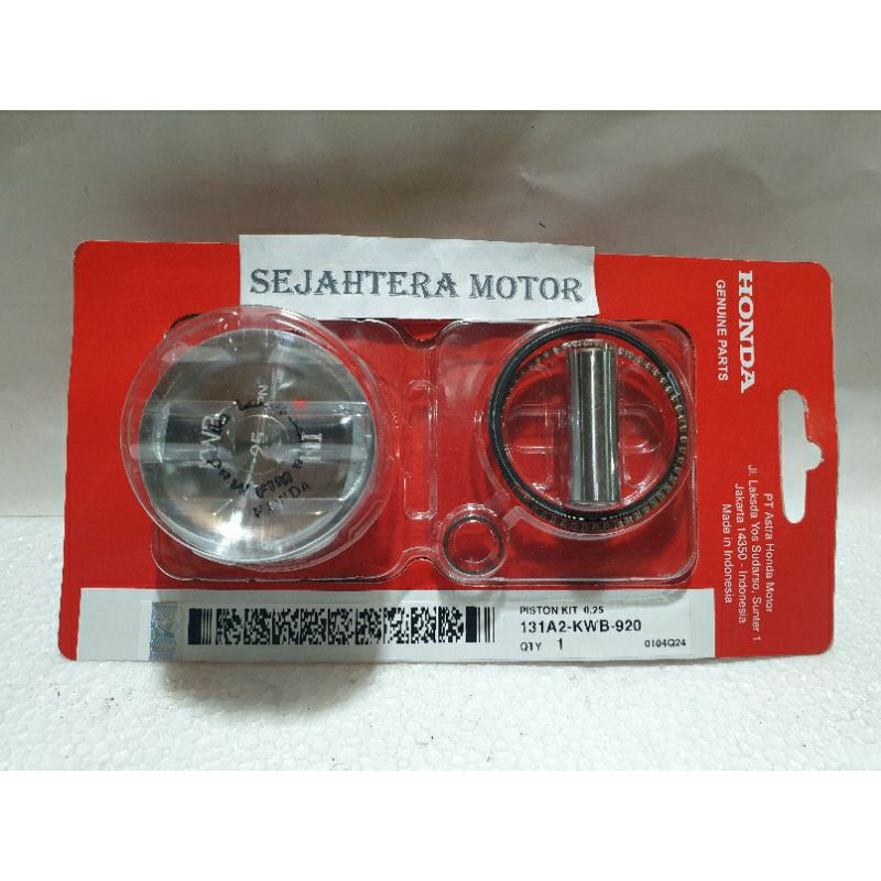 ชุด PISTON ดั้งเดิม HONDA REVO ABSOLUTE, BLADE 131A1-KWB-920,131A2-KWB-920,131A3-KWB-920,131A4-KWB-9