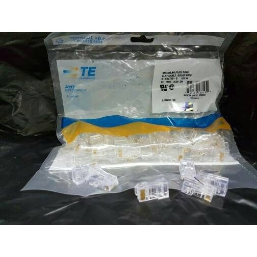 RJ45 AMP COMMSCOPE CAT5E / RJ45 AMP CAT 5E COMMSCOPE CONNECTOR