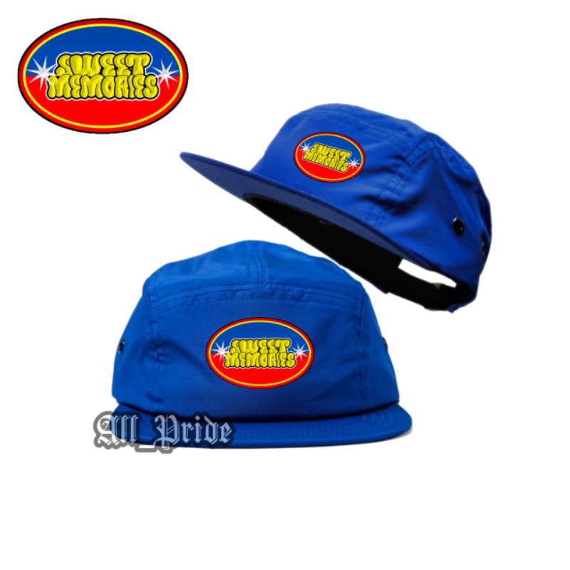 Sweet memory 5 แผงหมวก / หมวก Snapback ห้าแผง / Distro ห้าแผงหมวกสําหรับผู้ชายและผู้หญิง