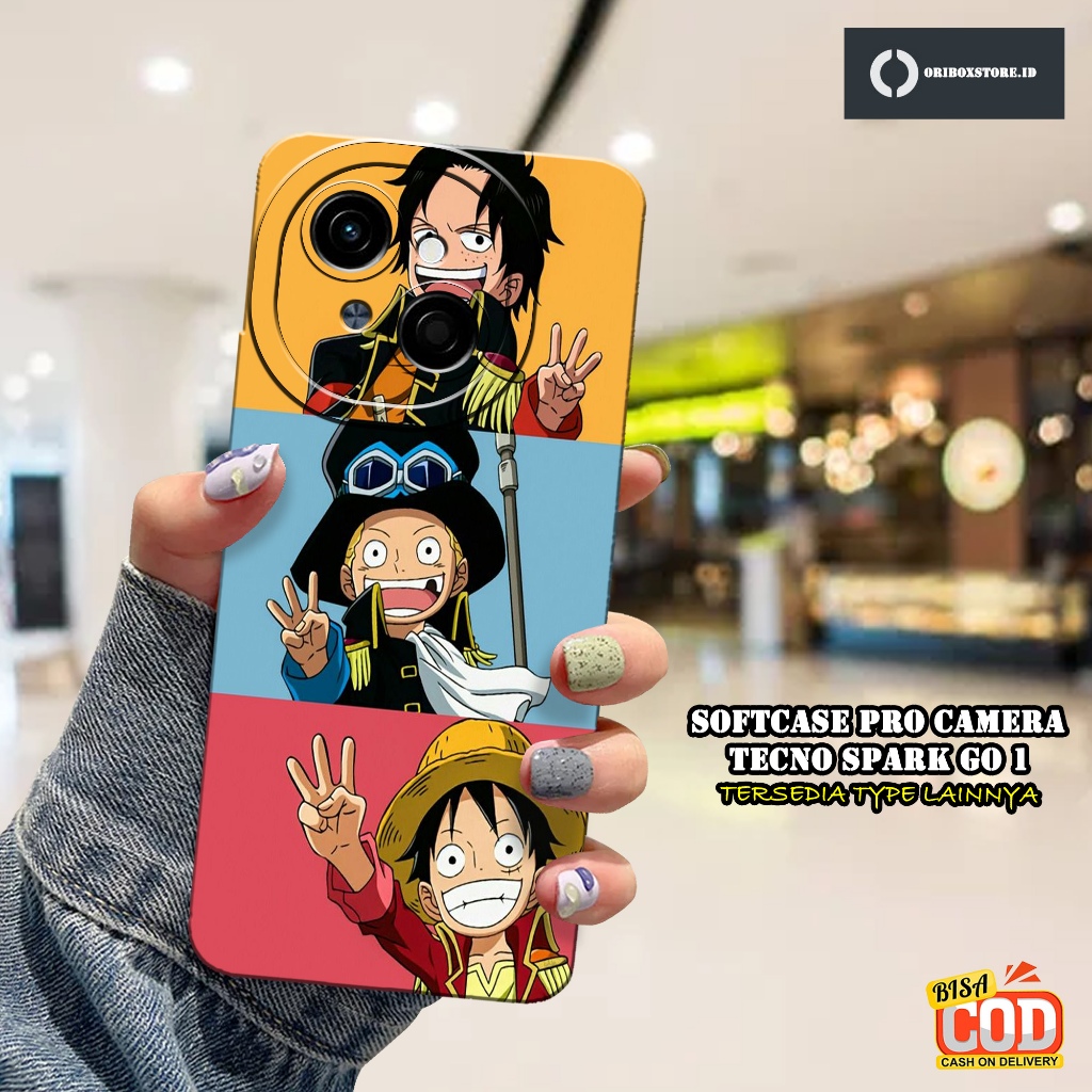 เคสโทรศัพท์ Tecno Spark Go 1 ล่าสุด - เคส One Piece Motif - เคสโทรศัพท์ Tecno Spark Go 1 - Tecno Spa
