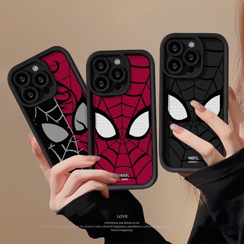 YX31 SPIDERMAN HERO SILICONE CASEสําหรับRealme 5 5i 5S 10 11 15 16 C3 C11 C12 C15 C17 C20 C20A C21Y 