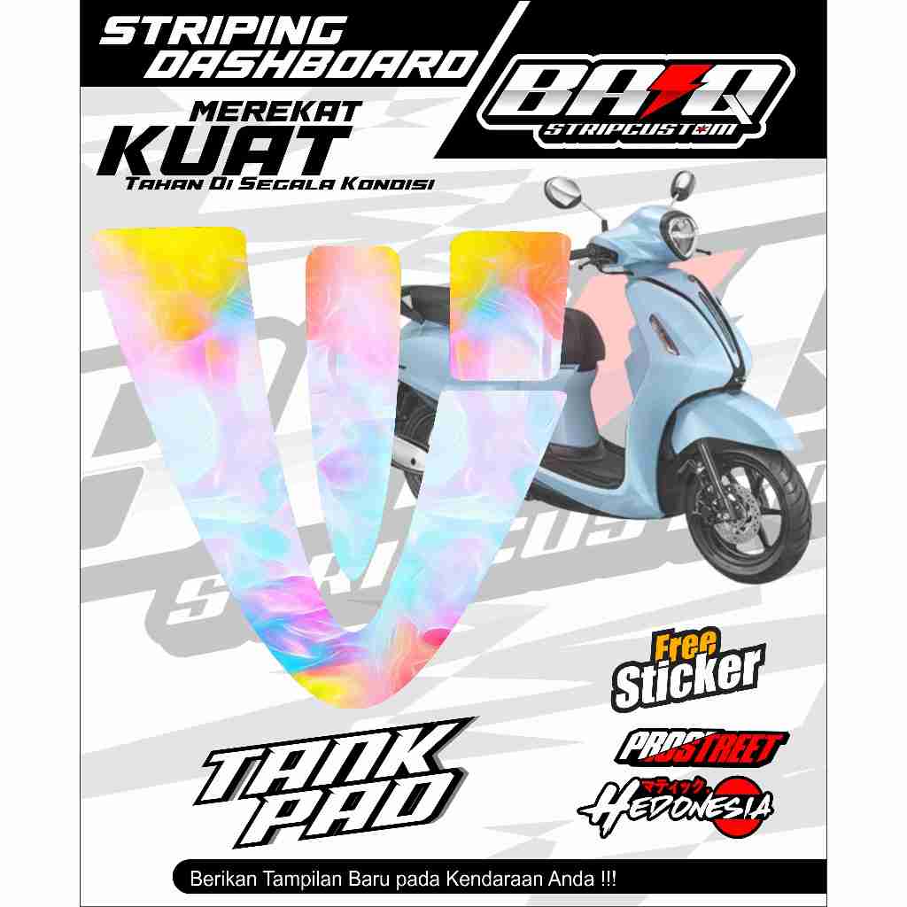 ใหม่ล่าสุด DASHBOARD สติ๊กเกอร์ TANKPAD DECKPAD FILANO - สติ๊กเกอร์ TANKPAD FILANO HOLOGRAM ฟรีสติ๊ก