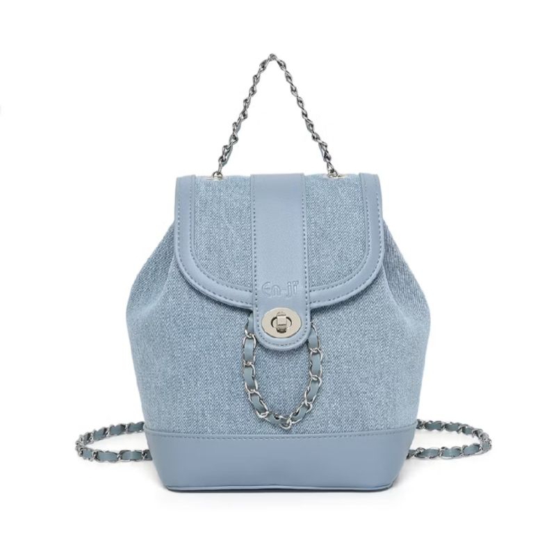 กระเป๋าเป้ Enji Guwon - Blue Preloved