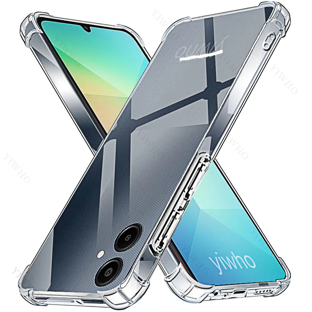 Samsung A06 5G - A06 4G Softcase AIRBAG CACK CLEAR ป้องกันกล้องเคส Hp Samsung A06 4G - A06 5G