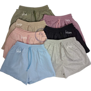 FLEECE HOTPANTS  SHORT PANTS CELANA PENDEK WANITA