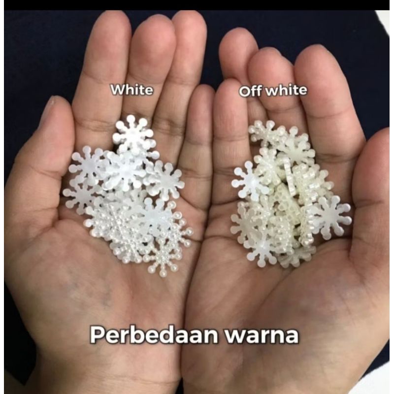 SNOWFLAKE PEARL/SPLIT PEARL
