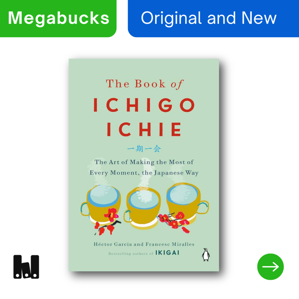 (Life Booster) หนังสือของ Ichigo Ichie ปกแข็งต้นฉบับภาษาอังกฤษ