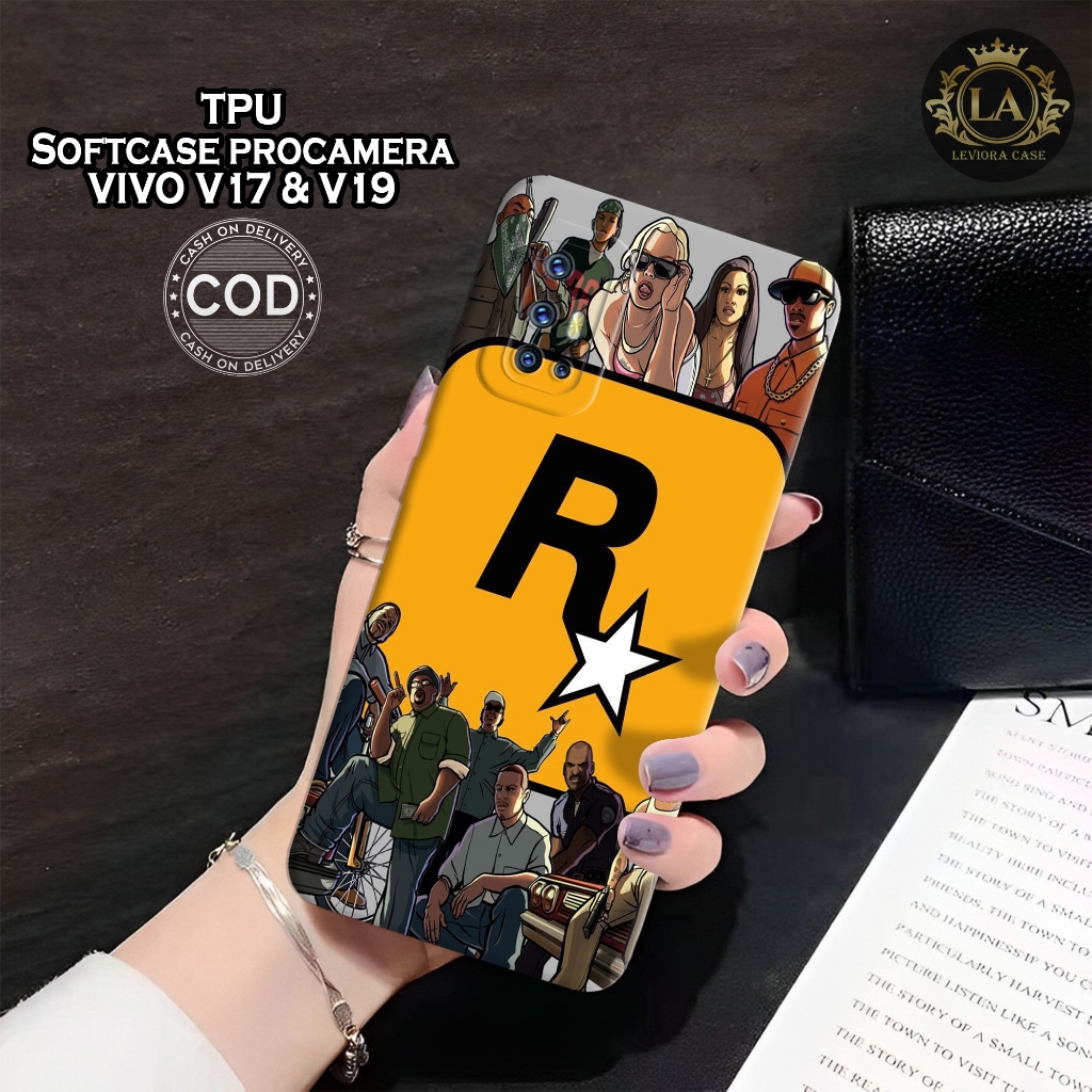 เคส HP ล่าสุด VIVO V17 & V19 - เคส Leviora - เคส GTA Fashion - เคส VIVO V17 & V19 Softcase - เคสกล้อ