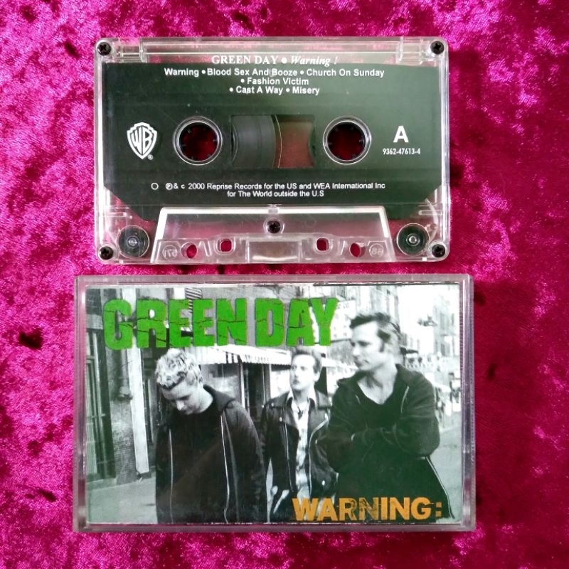 Green Day - เทปคาสเซ็ต Warning