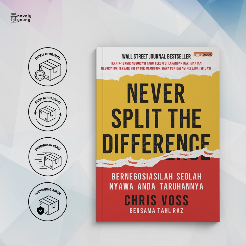 ไม่เคยแยกความแตกต่าง - Chris Voss with Tahl Raz - Renebook - ค่าธรรมเนียมบรรจุฟรี