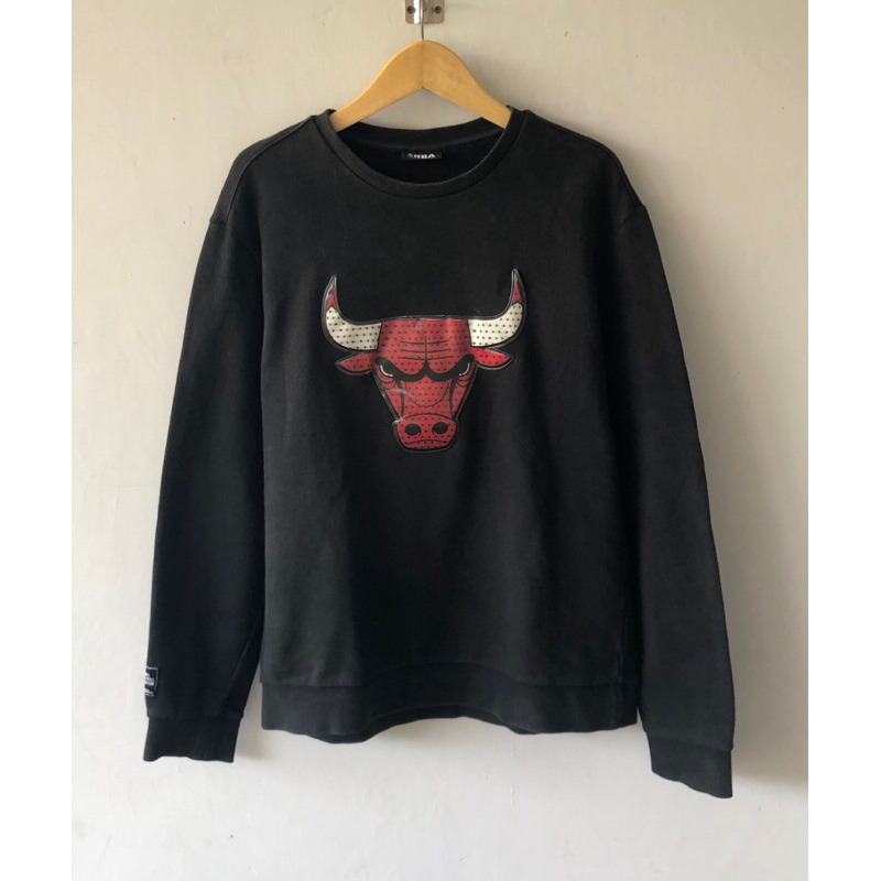 คอกลม Chicago Bulls NBA Vintage 3D Logo