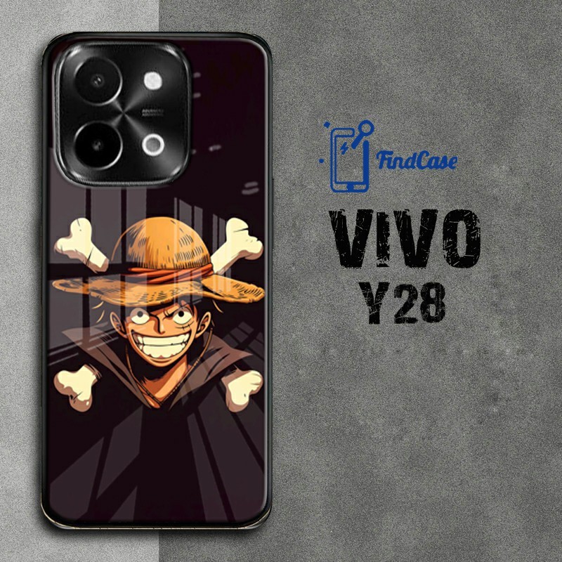 HP Softcase Glass Motif FIND CASE - VIVO Y28 4G - เคส VIVO Y28 4G ล่าสุด - เคสโทรศัพท์ VIVO Y28 4G -