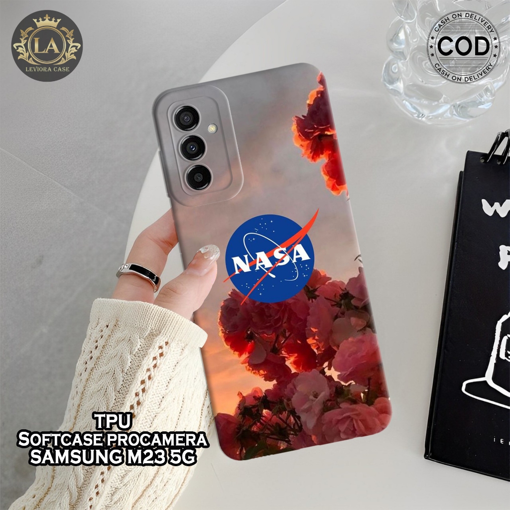 HP เคส Samsung M23 5G รุ่นล่าสุด - เคส Leviora - เคสแฟชั่น NESA - Samsung M23 5G Softcase - เคสกล้อง