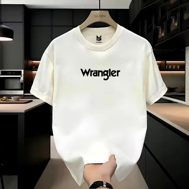 !!! Wangler สีดําคุณภาพพรีเมี่ยมแขนสั้น Distro เสื้อยืดผ้าฝ้าย Combed 30s เสื้อยืด Unisex เสื้อยืด