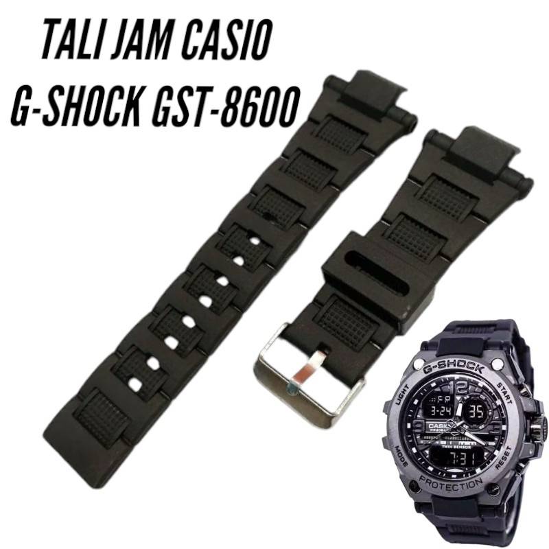 Gst-8600 สายนาฬิกา G-SHOCK GST-8600 CASIO G-SHOCK GST8600 สายนาฬิกา GST WATCH Strap
