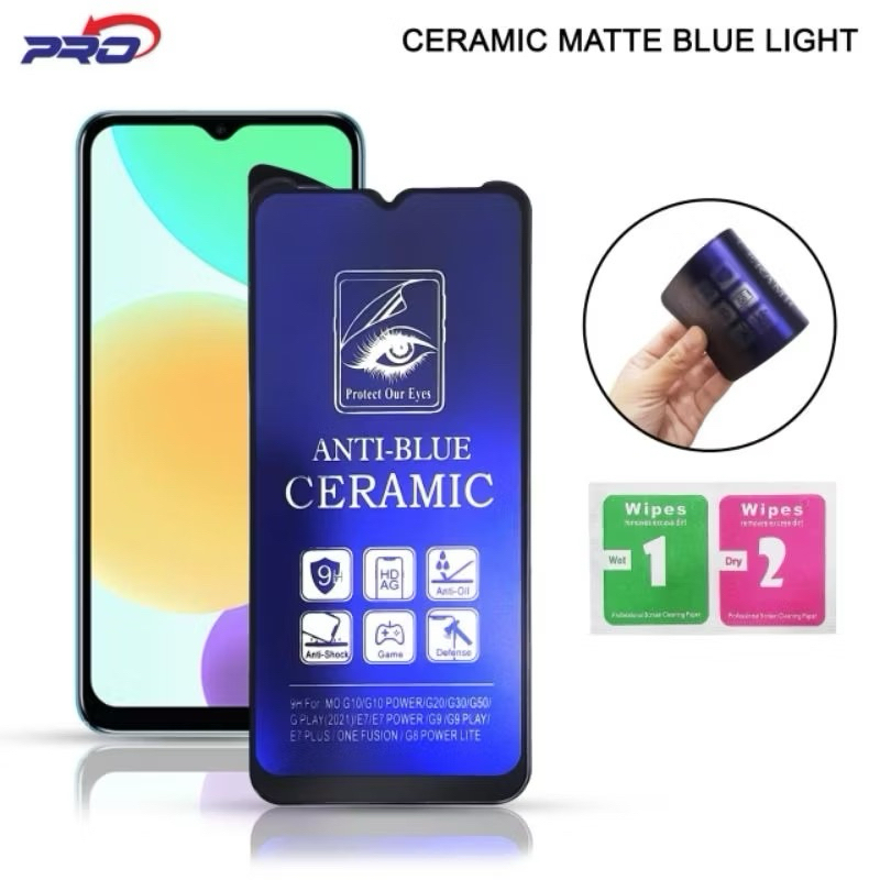 ANTI-SCRATCH CERAMIC BLUE LIGHT XIAOMI REDMI 9 / REDMI 9A / REDMI 9C / POCO M2 / V1 / U3 / Y19 / Y5S