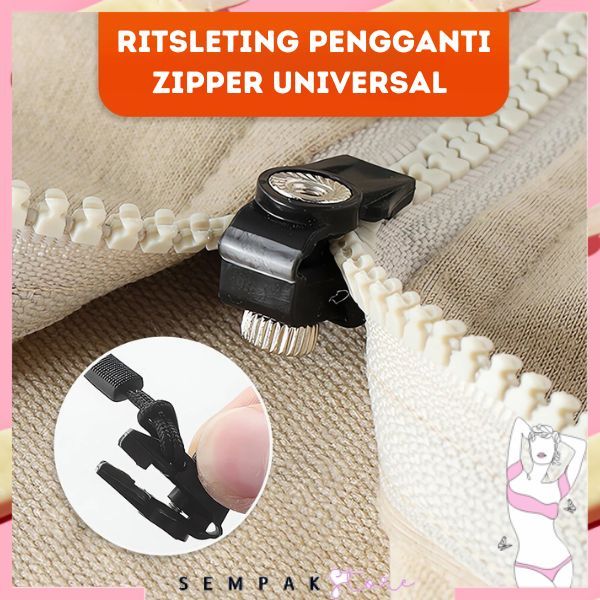 SS universal Zipper Replacement Zipper Puller Zipper PULLER ซิปดึงเหมาะสําหรับผลิตภัณฑ์ซิปต่างๆ ถอดซ