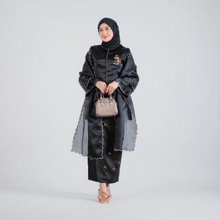 ELBISE - Alifaa Oneset Baju Kebaya Kurung Melayu Pesta Mix Payet