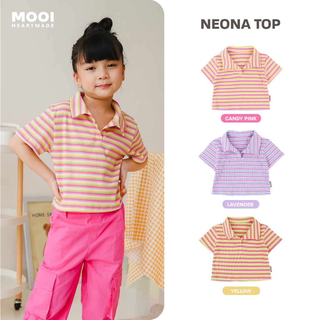 เสื้อ Mooi Neona สําหรับเด็กผู้หญิง