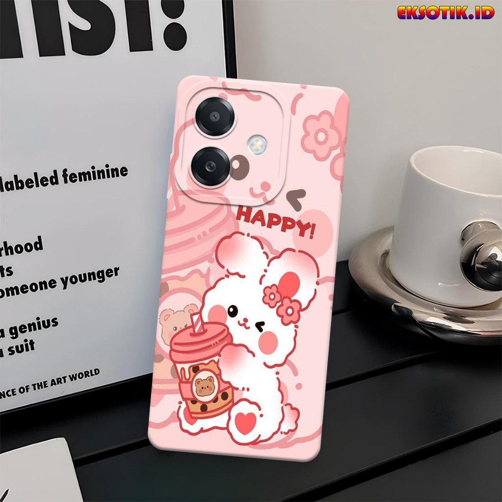 เคส Oppo A3x - เคส Oppo A3x - เคสแฟชั่น - Oppo A3x Silicone - Cool and Cute Motif - เคส Oppo A3x - ว