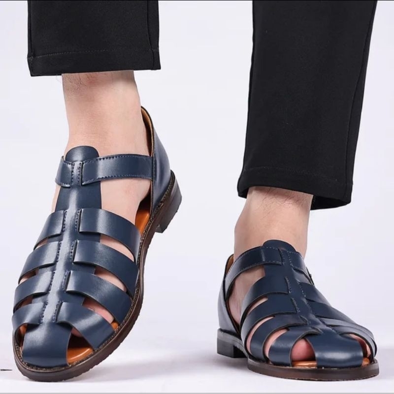 XAGUMI XMG SYNTHETIC LEATHER MENS PANTEL SHOES รองเท้าลําลองสําหรับบุรุษใหม่ล่าสุด