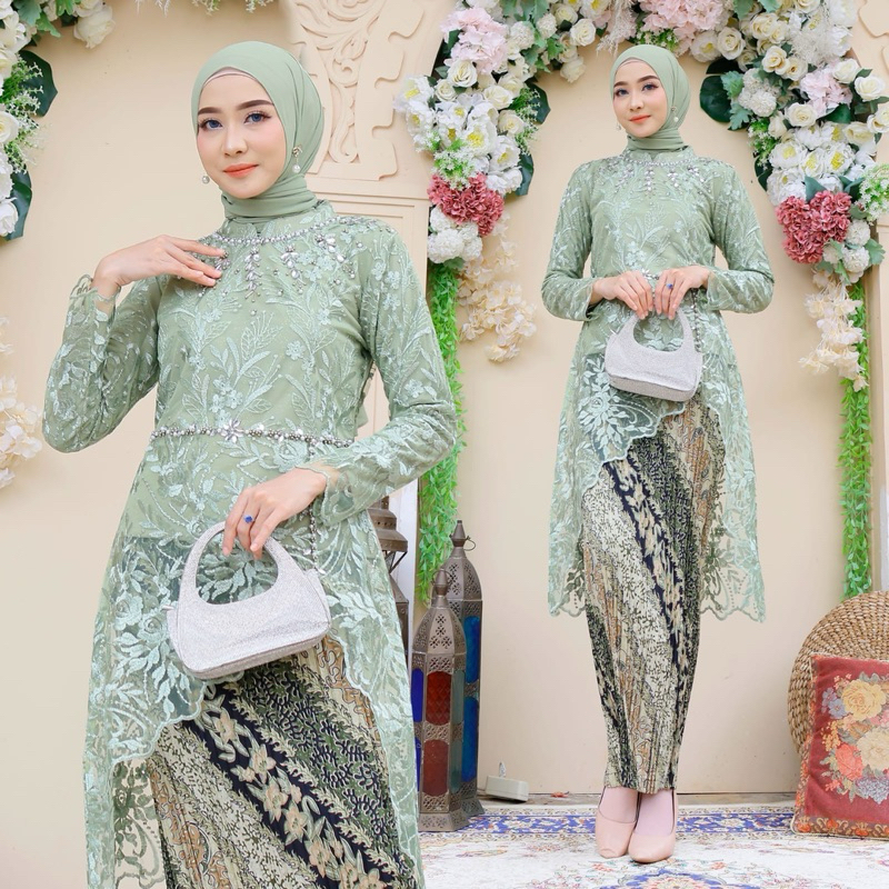 AK MODERN KEBAYA KEJORA KEBAYA SPLIT MODERN KEBAYA WDDING KEBAYA TEENAGE KEBAYA HIJAB PARTY KEBAYA M