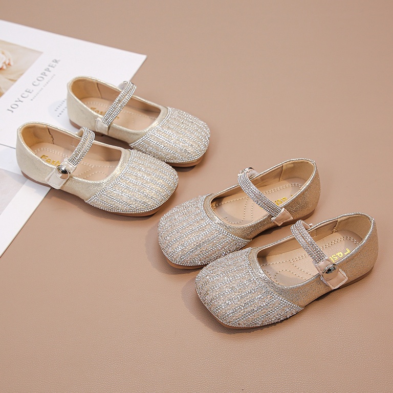 READY KIDSKids Girls Princess Rhinestone Flatshoes 5651 2635