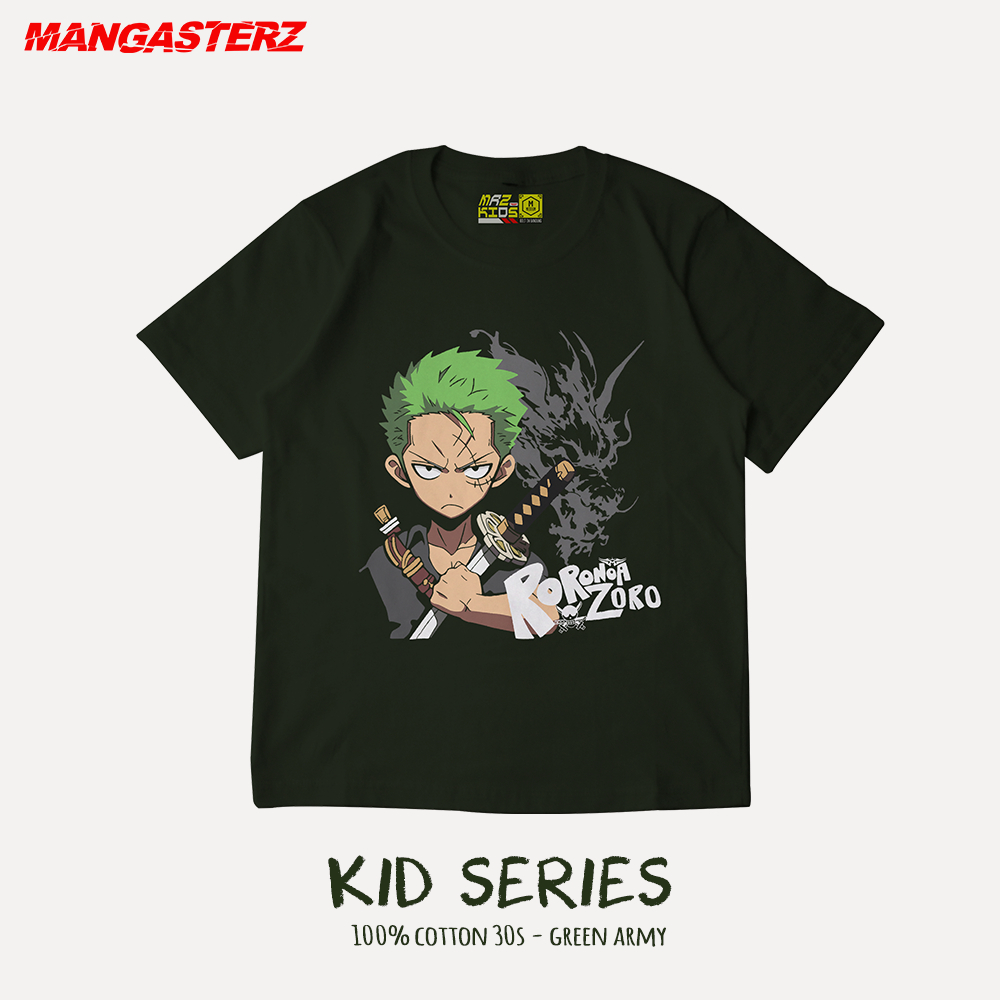 Roronoa Zoro Boys เสื้อยืด Roronoa Zoro เสื้อยืดเด็ก