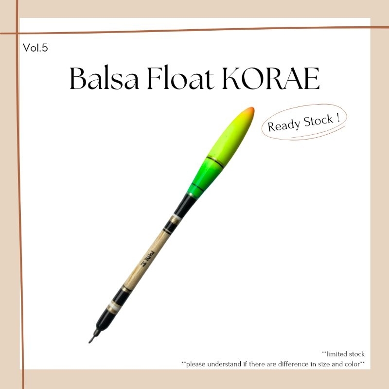 Balsa Float KORAE Vol.5