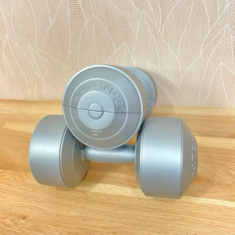 Potence Dumbell 4kg Barbell 4kg Dumbbell Plastic 4kg