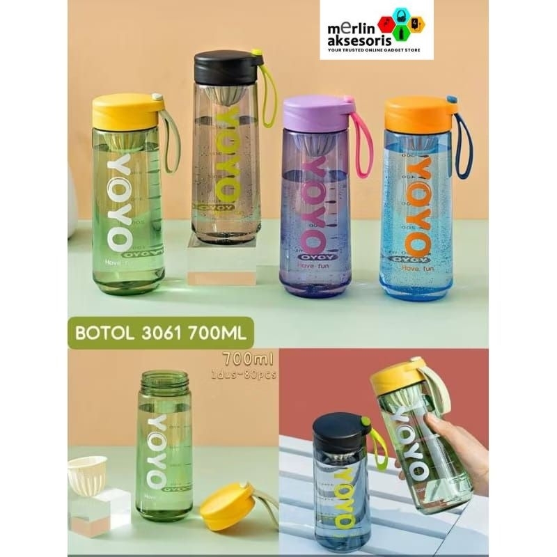 Aesthetic good state YOYO HX-3061 ขวดน้ําดื่ม 600ML