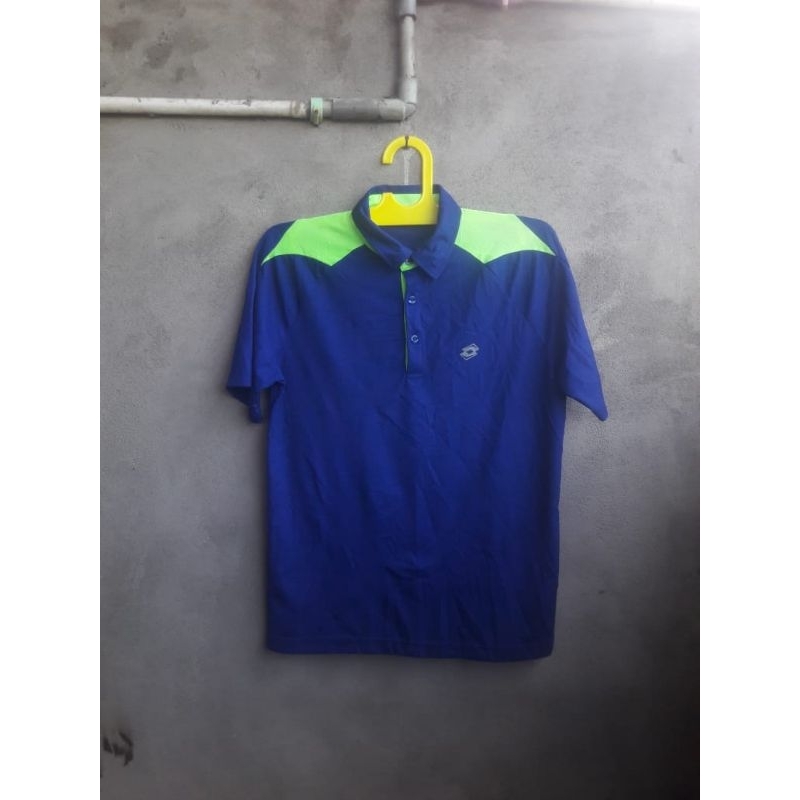 (New one) เสื้อโปโล Jersey drifit L0TT0 original size L (P70 x L55)