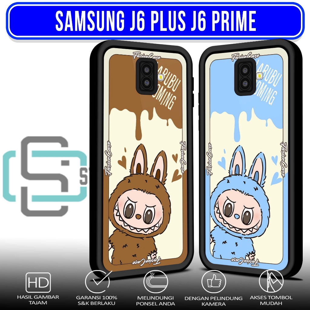 เคส SAMSUNG J6 PLUS J6 PRIME SuperCase Motif [LBB] ล่าสุด Casing Softcase Hardcase กระจกมัน