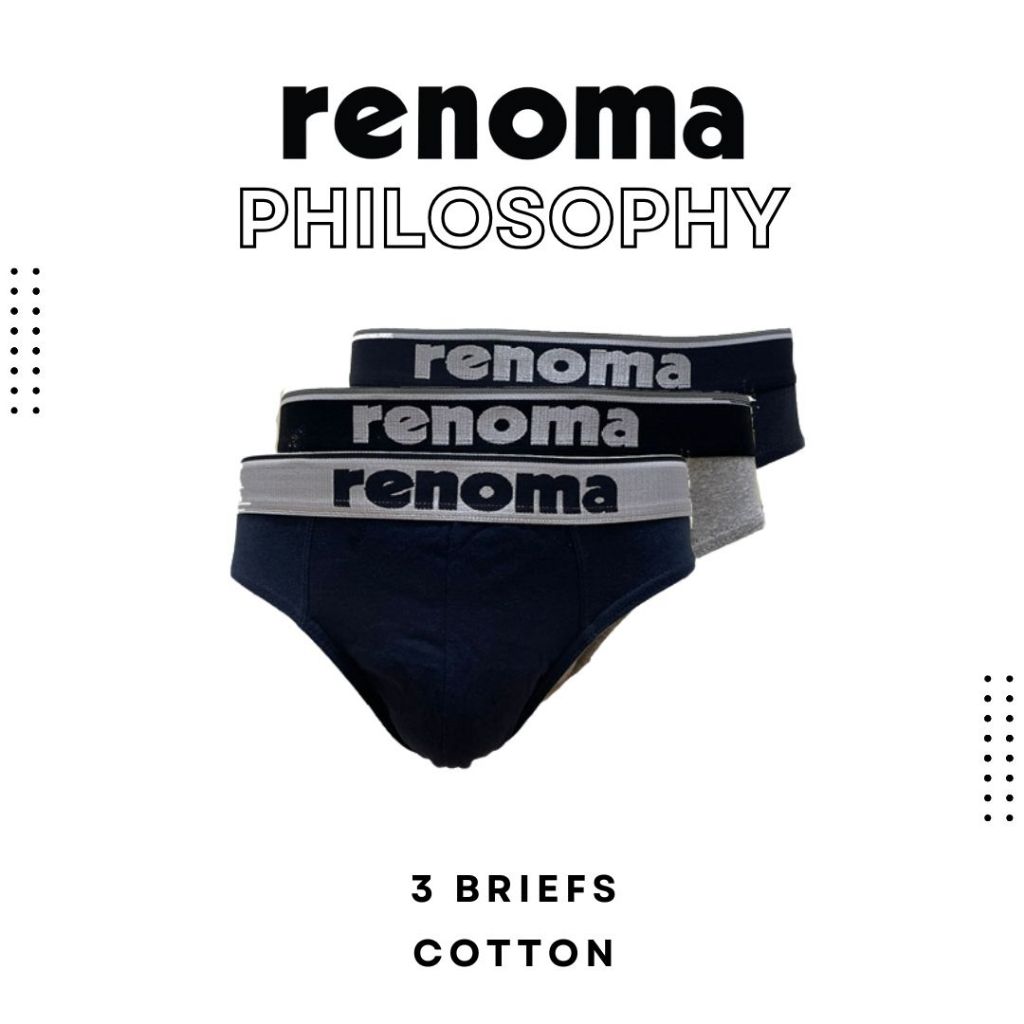 Renoma Philosophy Mini Brief RPIM 2223 - กางเกงชั้นในชาย 3-in-1