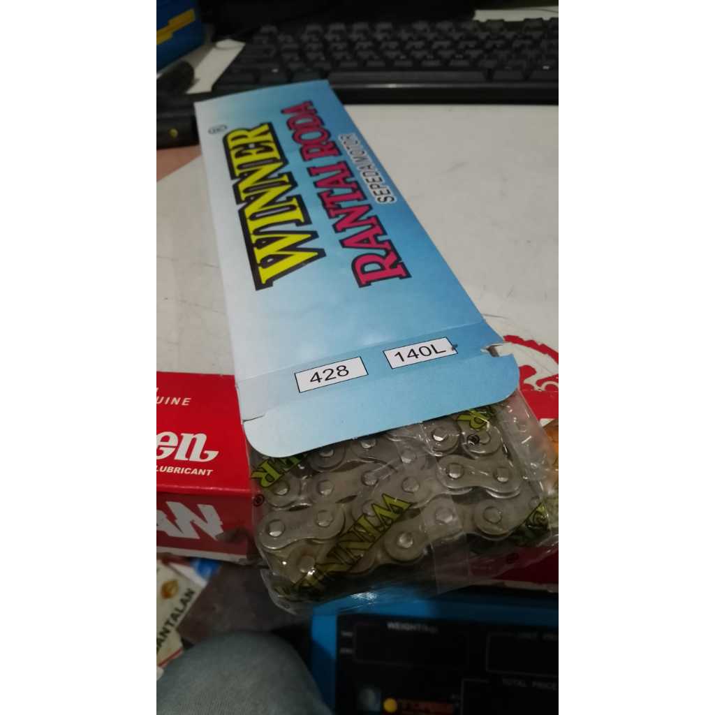 428X132L โซ่ล้อ WINNER CHAIN LENGTH 132 ขนาด 428