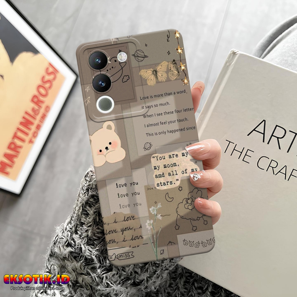 เคส Vivo V29E - เคส Vivo V29E - เคสแฟชั่น - Vivo V29E Silicone - Cool and Cute Motips - Vivo V29E So