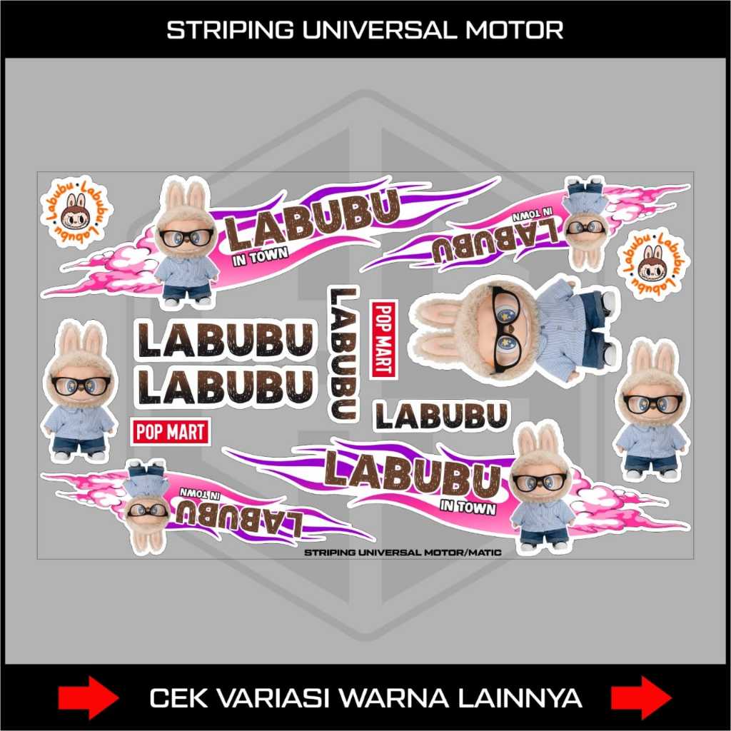 ALL MATIC MOTORCYCLE STRIPING STICKER PUMPKIN MOTIF / UNIVERSAL MATIC / สติ๊กเกอร์ / BEAT / VARIO / SCOOPY / MIO / FINO / AEROX OLD / ใหม่ / SUZUKI NEX 1 NEX 2