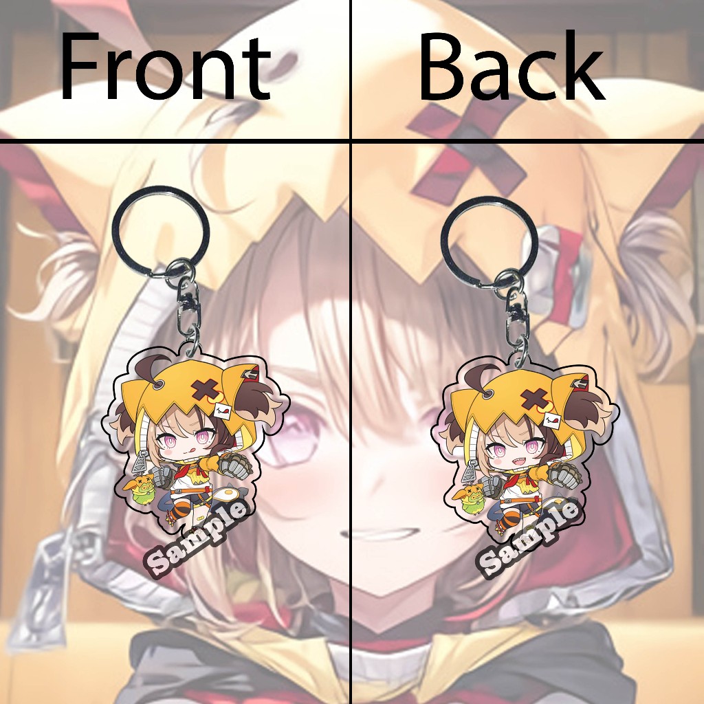 GANTUNGAN Vtuber Hololive Gigi Murin พวงกุญแจ BB 01- Ganci - พวงกุญแจ - ของที่ระลึก - อะนิเมะ - Virt