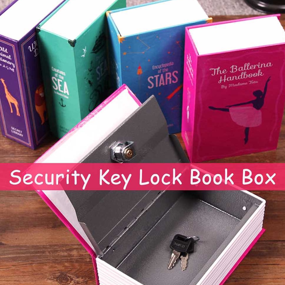 See Here Small Mini Safe Book กล่องลับเฉพาะรูปหนังสือพจนานุกรมขนาด S G89