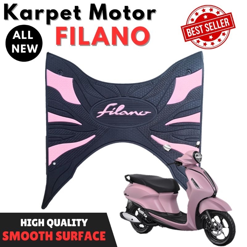 Yamaha Filano พรม Filano พรมปูพื้นรถจักรยานยนต์