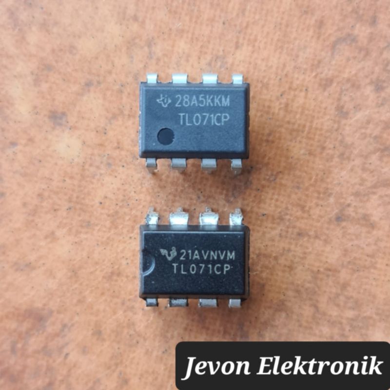 Ic TL071 TL071I TL071CP Original Texas Instruments ทรานซิสเตอร์ Tl 071 Original Ori